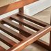 (Walnut Color) Solid Wood Shoe Bench, Beech Wood Storage Rack Organizer With High Rebound Sponge Cushion_maomaolike.com