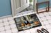 Basenji Fall Kitchen Pumpkins Doormat Front Door Mat Indoor Outdoor Rugs For Entryway, Non Slip Washable Low Pile, 24H X 36W_maomaolike.com