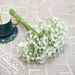 Plastic Bouquet Foam Wedding Artificial Flower Handheld Gypsophila_maomaolike.com
