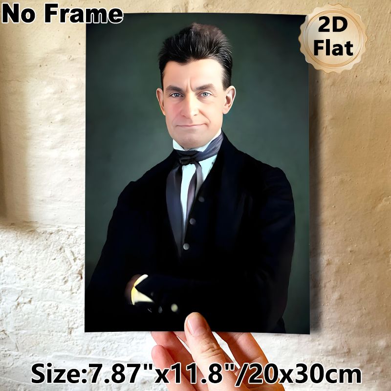 Vintage Gentleman Portrait Painting Poster, Elegant Classic Formal-attire Portrait Poster, Timeless Sophisticated Decor Ideal For Home Study, Office_maomaolike.com