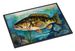 Smallmouth Bass Doormat Front Door Mat Indoor Outdoor Rugs For Entryway, Non Slip Washable Low Pile, 24H X 36W_maomaolike.com