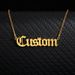Custom Old English Name Necklaces For Women Men Stainless Steel Customized Pendant Necklace Personalized Goth Neck Chain_maomaolike.com