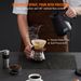 VEVOR 1L Electric Gooseneck Kettle, 1200W Fast Heating Gooseneck Pour Over Coffee Tea Kettle, 304 Food Grade Stainless Steel Hot Water Boiler Heater With Boil-Dry Protection, Auto Shut-off_maomaolike.com
