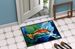 Break Through Red Fish Doormat Front Door Mat Indoor Outdoor Rugs For Entryway, Non Slip Washable Low Pile, 24H X 36W_maomaolike.com
