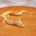 Brass 3D Printed Ornament, Three-Dimensional, Dominant, Vintage Style, Movable Dragon, Gold New Zodiac Dragon Craft, Wholesale_maomaolike.com
