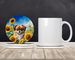 Tibetan Spaniel In Sunflowers Large Sandstone Coasters Pack Of 4 Absorbent Round Coasters Decor Gifts For Men Or Women, 4 In, Multicolor_maomaolike.com