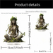 Cross-Border Hot-Selling Bohemian Goddess Statue Flat Acrylic Decoration For Living Room Bedroom Office Desktop Ornament_maomaolike.com