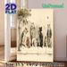 Anthropomorphic Pets Painting Poster, Vintage Whimsical Dressed Dogs & Cats On City Sidewalk Poster, Charming Artistic Decor Suitable For Living Room_maomaolike.com