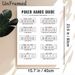 Poker Hands Guide Painting Poster, Clear Minimalist Poker Hand Rankings Poster, Informative Guide To Learn Poker Hand Rankings, Ideal For Game Rooms_maomaolike.com