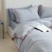Wholesale INS Japanese Style Simple Vertical Thin Striped Pure Four-Piece With Dense Overlock Edge, Full Yarn-Dyed Washed Cotton 4_maomaolike.com