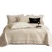 Wabi-Sabi Style Premium Gold Velvet Integrated Four-Piece Set Warm Quilted Bed Sheet Heating Room Autumn Winter Quilt_maomaolike.com