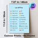 French Numbers Learning Painting Poster, Vibrant Clear French Numerals Chart Poster, Useful Visual Tool For French Language Learning, Ideal For Study_maomaolike.com