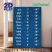 Metric Prefix Chart Painting Poster, Vintage Blue Textured Educational Poster, Clear Unit Reference Design, Ideal For Study Rooms And Classrooms_maomaolike.com