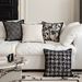 Household Accessories Black Retro Sofa Pillowcase Ins Style Nordic Living Room Cushion Bed_maomaolike.com