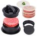 Vatile Manual Meat Press,Hamburger Patty Maker With 100P Burger Paper BBQ Non-Stick Slid For Perfect Homemade_maomaolike.com