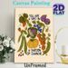Inspirational Garden-themed Painting Poster, Whimsical Hand-drawn Veggies & Fruits Poster, Warm Motivational Quote Decor Ideal For Kitchen, Dining_maomaolike.com