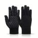 Sports Gloves Skiing Cycling Motorcycle Hiking Touch Screen Gloves Non-slip Warm Fleece Gloves Fashion Wool Touch Screen Gloves_maomaolike.com