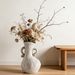 Artistic Ceramic Vase With Handles Modern Home Decor · Minimalist & Refined_maomaolike.com
