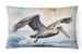 Birds, Birds, Birds Throw Pillow Throw Pillow For Indoor Couch Bed Outdoor Patio Washable, Pelican Diving 7506,12Hx16W_maomaolike.com