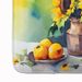 Sunflowers In Watercolor Memory Foam Kitchen Mat Machine Washable Anti-Fatigue Mat Cushion Comfort Bath Mat Or Kitchen Rug_maomaolike.com