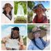 Hot Sale CAMOLAND Men Women Mosquito Head Covers Outdoor Fisherman Beekeeping Fishing Masks Versatile Hats_maomaolike.com