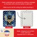 Black Pug My Angel Porcelain Ornament Christmas Tree Hanging Decorations For Home Christmas Holiday, Rectangle, Gift, Multicolor_maomaolike.com