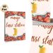 Mango Lassi Station Painting Poster, Rich Bohemian Floral Patterned Border Poster, Tropical Drink Themed Decor Suitable For Kitchen, Dining Area Or_maomaolike.com