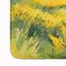 Nebraska Goldenrod In Watercolor Memory Foam Kitchen Mat Machine Washable Anti-Fatigue Mat Cushion Comfort Bath Mat Or Kitchen Rug_maomaolike.com