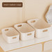 Desktop For Cosmetics, Miscellaneous Items, Snacks, Toys, Rectangular Organizer Basket, Bin, Storage Box_maomaolike.com