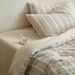 Wholesale INS Japanese Simple Striped Cotton Double Layer Jacquard Crepe Four-Piece All-Cotton Nordic Style 4-Piece Set_maomaolike.com