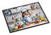 Sheltie The Chef Doormat Front Door Mat Indoor Outdoor Rugs For Entryway, Non Slip Washable Low Pile, 24H X 36W_maomaolike.com
