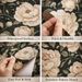 Elegant Vintage Floral Wallpaper – Dark Botanical Design, Peel & Stick, Timeless Luxury Wall Decor_maomaolike.com