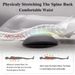 3-in-1 Massager Heat Vibration For Pain Relief Herniated Disc Stretch Support Traction Lower Back Massage Pillow_maomaolike.com