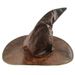 Unisex Halloween witch hat props wizard hat props black pointed wizard hat_maomaolike.com