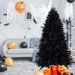 8ft PE/PVC Mixed Black TreemyM_maomaolike.com