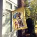 Weimaraner Happy Birthday House Flag Large Porch Sleeve Pole Decorative Outside Yard Banner Artwork Wall Hanging, Polyester, House Size, Multicolor_maomaolike.com