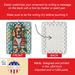 Basset Hound Christmas Porcelain Ornament Christmas Tree Hanging Decorations For Home Christmas Holiday, Rectangle, Gift, Multicolor_maomaolike.com