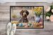 Decorating Easter German Wirehaired Pointer Doormat Front Door Mat Indoor Outdoor Rugs For Entryway, Non Slip Washable Low Pile, 24H X 36W_maomaolike.com