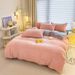 Cross-Border Three-Dimensional Carved Milk Taiwan Bedding Set Three-Four Piece Thickened Autumn Winter Baby Velvet Sheet Bed Skirt_maomaolike.com