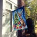 Great Dane Christmas Reindeer House Flag Large Porch Sleeve Pole Decorative Outside Yard Banner Artwork Wall Hanging, Polyester, House Size, Multicolor_maomaolike.com