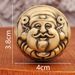 Brass God Of Wealth Elderly Fitness Handball Handheld Stress Relief Artifact Copperware Pure Copper Metal Crafts Wholesale_maomaolike.com