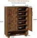 Natural Style Shoe Cabinet,Storage Cabinet_maomaolike.com