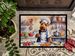 Welsh Terrier The Chef Doormat Front Door Mat Indoor Outdoor Rugs For Entryway, Non Slip Washable Low Pile, 24H X 36W_maomaolike.com