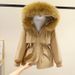 Women's Clothing new winter style parkas, versatile cotton coats for women, Korean style short cotton coats, loose coats and cotton padded jackets_maomaolike.com