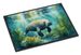 Manatee In A Seagrass Bed Doormat Front Door Mat Indoor Outdoor Rugs For Entryway, Non Slip Washable Low Pile, 24H X 36W_maomaolike.com