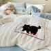 Wholesale Girly Towel Embroidery Four-Piece Autumn Winter Thickened Warm Embroidered Cartoon Princess Style Milk Velvet 4-Piece Se_maomaolike.com