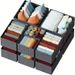 6-Piece Fabric Drawer Organizer Set - Washable, Professional Wardrobe & Bedroom Storage - Ideal For Closet And Dresser Organization | Multi-Color Stor_maomaolike.com