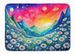 Daisies In Color Memory Foam Kitchen Mat Machine Washable Anti-Fatigue Mat Cushion Comfort Bath Mat Or Kitchen Rug_maomaolike.com