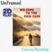 Cycling "Welcome To The Pain Cave" Painting Poster, Warm-toned Misty Mountain Sunrise & Cyclist Scene Poster, Motivational Decor Ideal For Home Gym_maomaolike.com