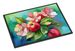 Arkansas Blossom In Watercolor Doormat Front Door Mat Indoor Outdoor Rugs For Entryway, Non Slip Washable Low Pile, 24H X 36W_maomaolike.com